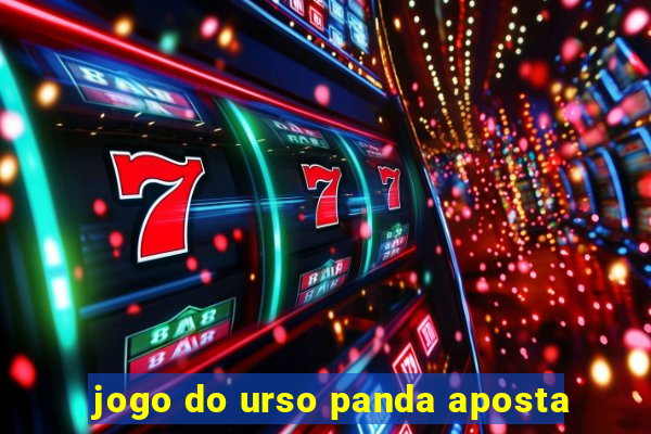 jogo do urso panda aposta